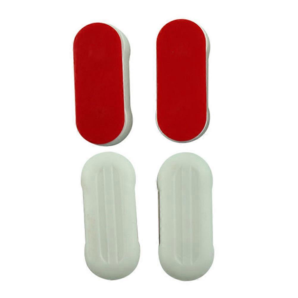 12pcs Toilet Seat Bumpers with Strong Adhesive Universal Seat Bumper Kit for Household Toilet Replacement