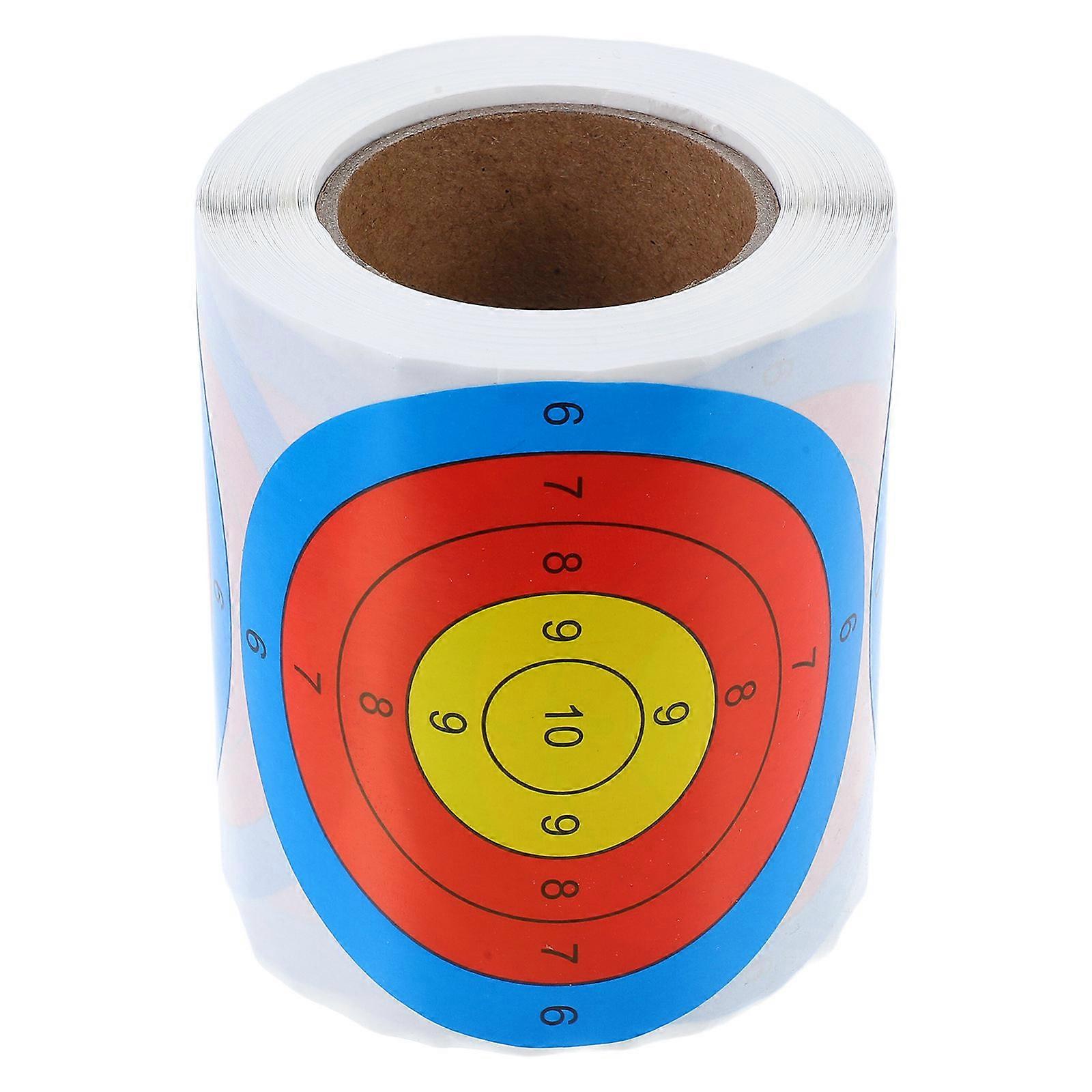 Glow in the Dark Fluorescent Target Stickers for Indoor Outdoor Shooting Practice – Adhesive for Easy Setup and Improved Accuracy