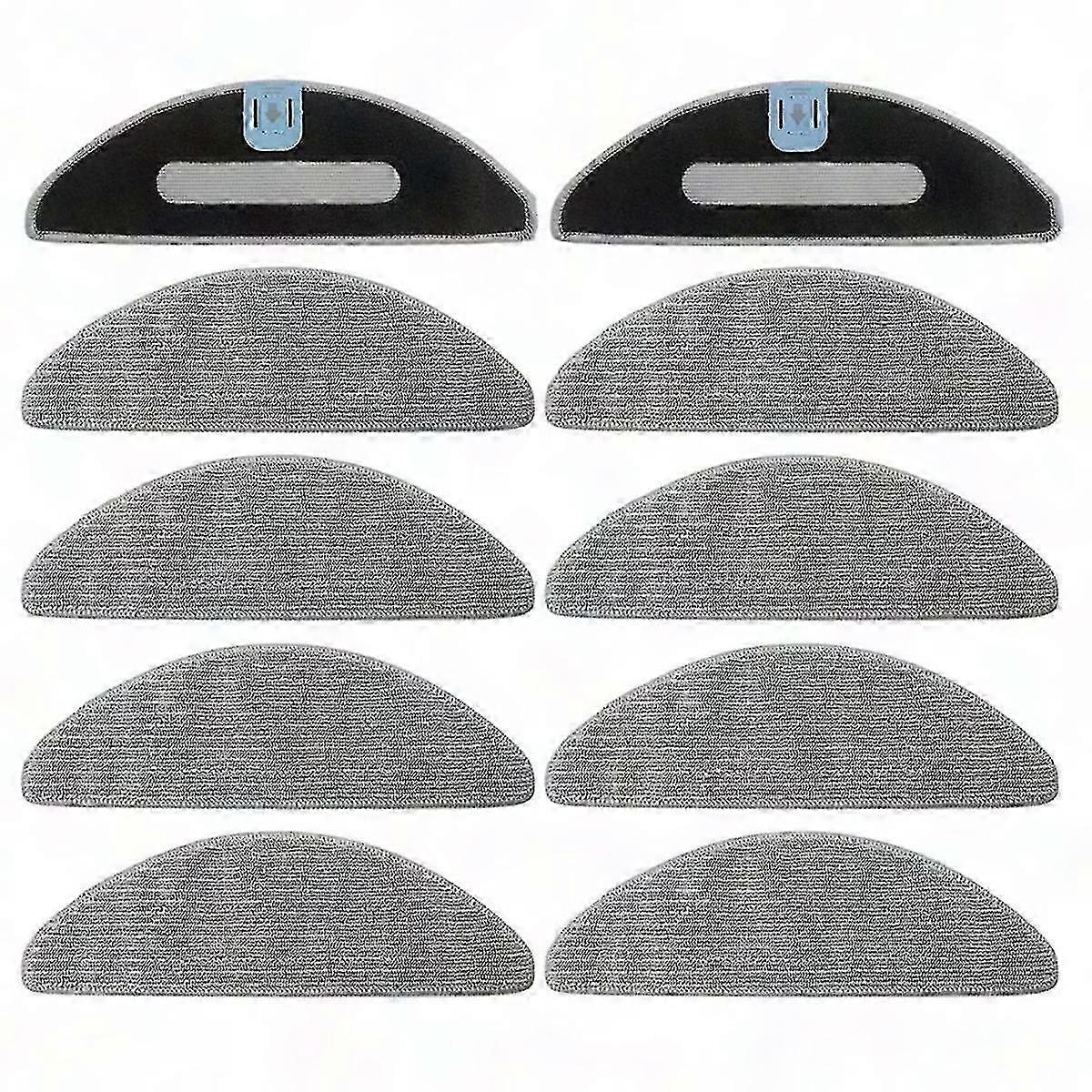 10 Washable Microfiber Mop Pads for iRobot Roomba Combo I5 I5+ J5 J5+ Robot Vacuum (10 Pack)