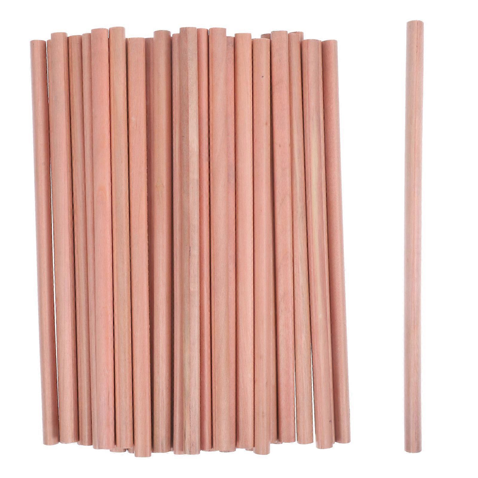 Wooden Pencils for Kids Writing with Smooth Tips and Long Life Light Brown 50 Pcs
