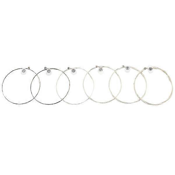 Dus Series Acoustic Guitar Strings Hexagon Carbon Steel Core Silv