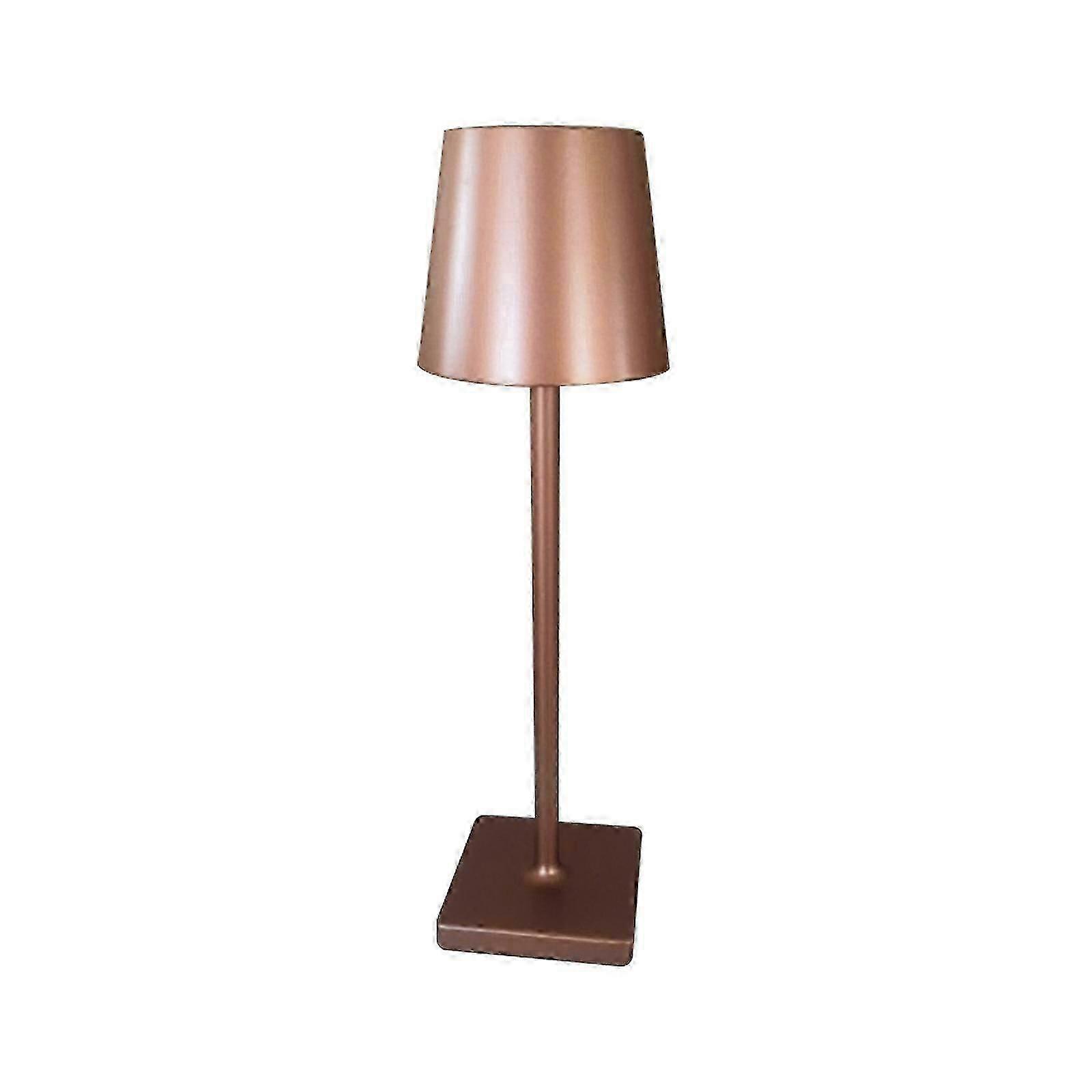 Candeeiro de mesa LED regulável para escritório com bateria recarregável
