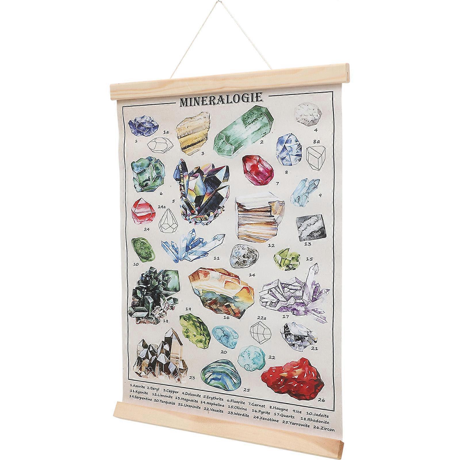 Scroll Hanging Art Wall Decoration Rectangular Bedroom Aesthetic 1Pcs