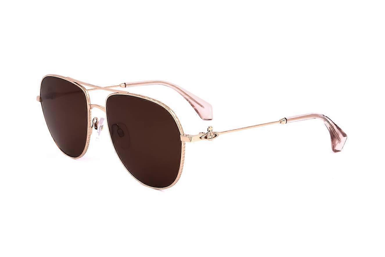 Sunglasses Vivienne Westwood VW7018 400 LIGHT GOLD 56/16/135 WOMAN