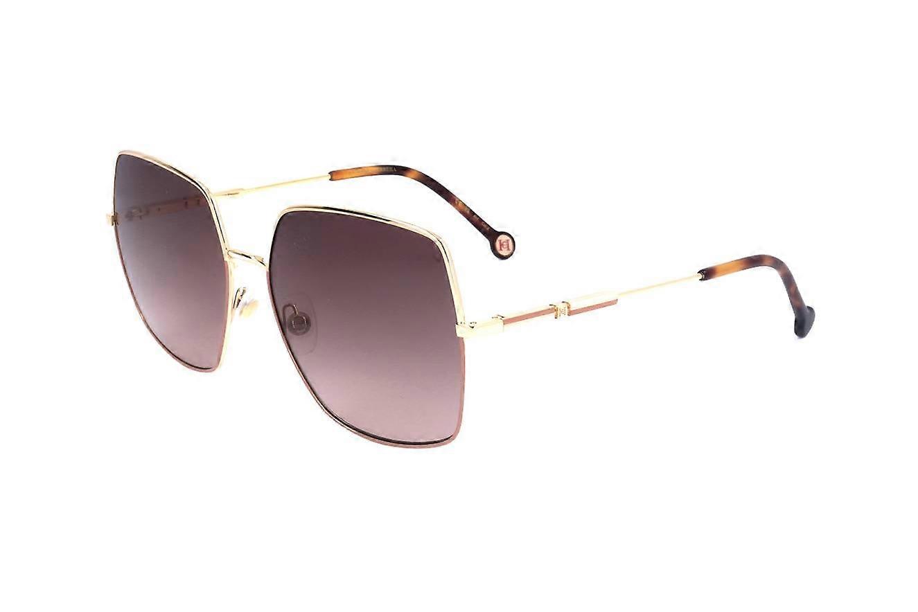 Sunglasses Carolina Herrera HER 0139/S BKU GOLD NUDE 60/16/145 WOMAN