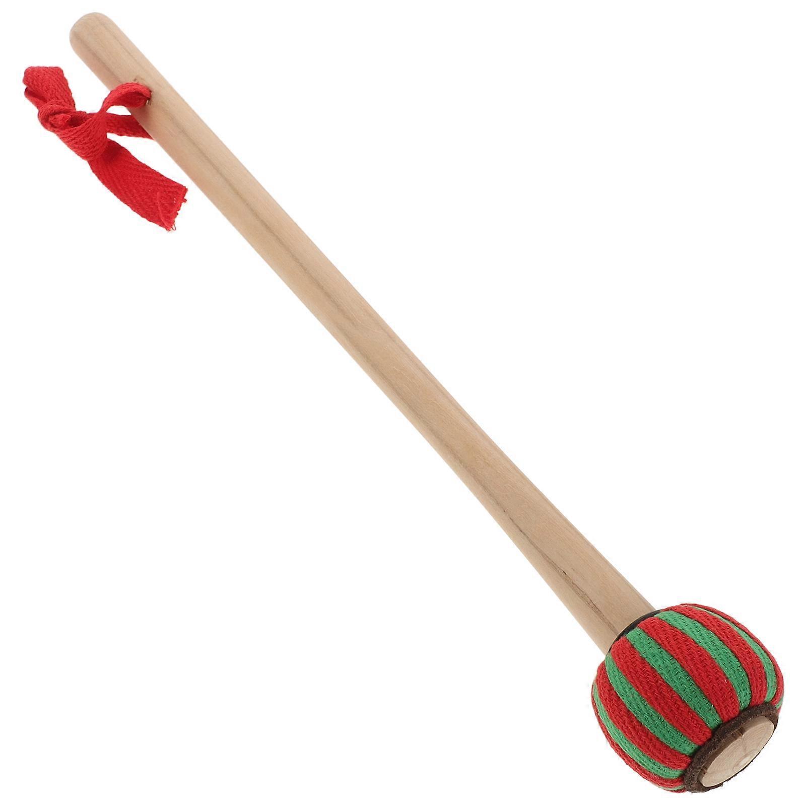Baquetas para Crianças com Cabo de Madeira e Martelo Ideal para Shows Musicais com Conforto de Cores Sortidas 1Pack