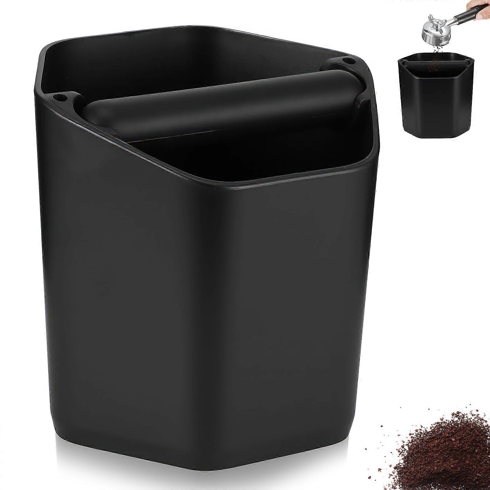 Hexagonal Coffee Grounds Storage Bin (Black 1.9L)