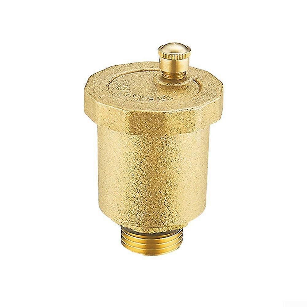 Brass Automatic Air Vent Valve for Solar Water Heating System, 1/2 Inch Size, Optimizes Airflow and Performance