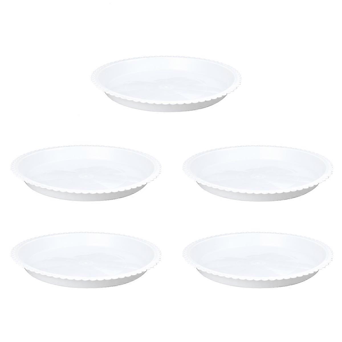 Indoor Outdoor Plant Saucer, Manages Water Overflow, Solid Build, Aesthetic Appeal