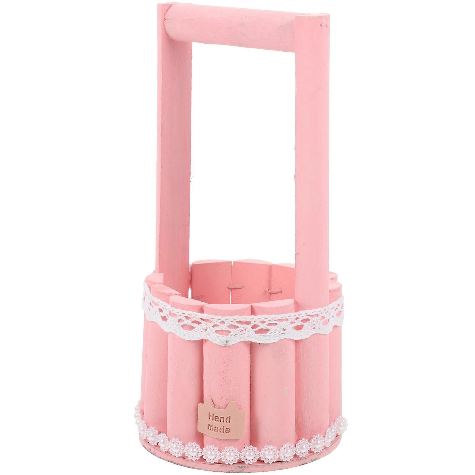 Basket for Flowers, Versatile Decorative Holder, Lightweight and Smooth Surface