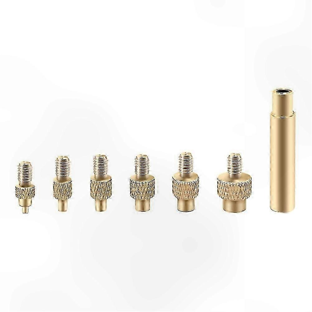 Heat Insert Nut Iron Tip M2 M3 M5 M6 M8 Brass Thread Embedded Kit Heat Insertion Tool for 3D Printe