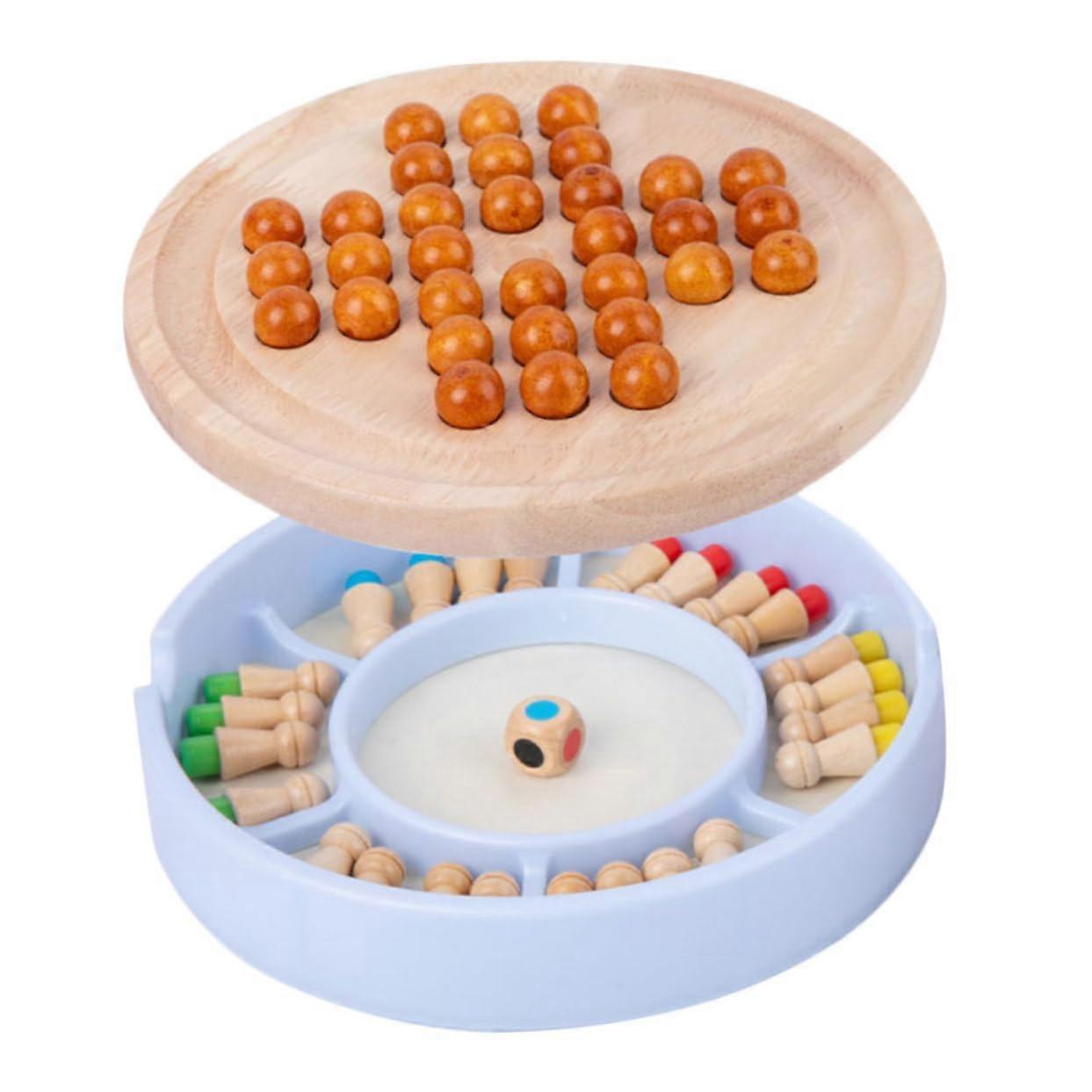Memory Chess Game For Kids, Educational Wooden Toy, 2-In-1 Memory Chess, Logical Thinking Learning Toy