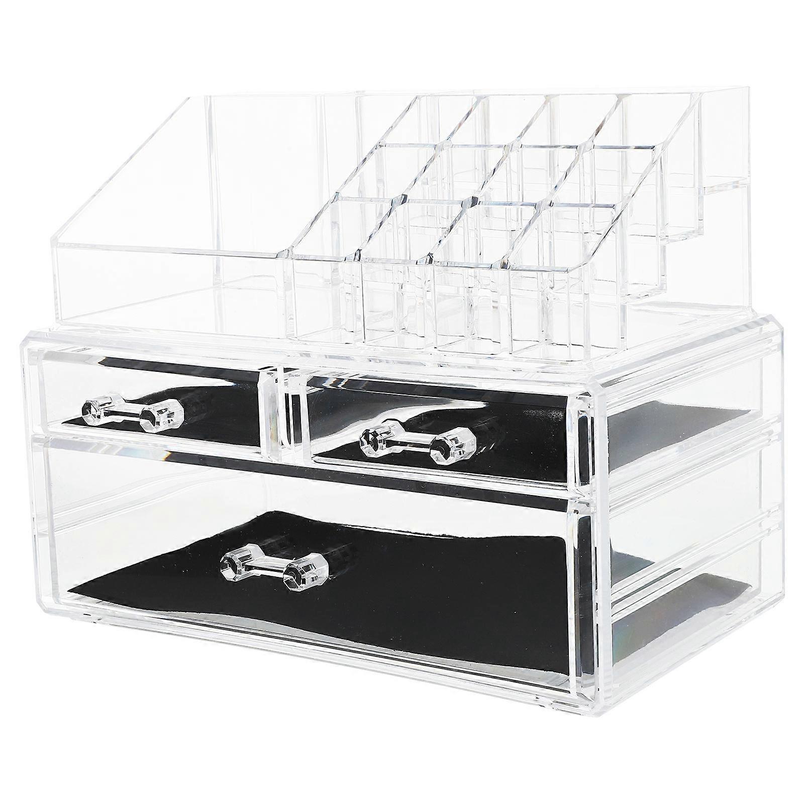 1Pc Multi Layer Cosmetic Storage Box Desktop Organizer Container