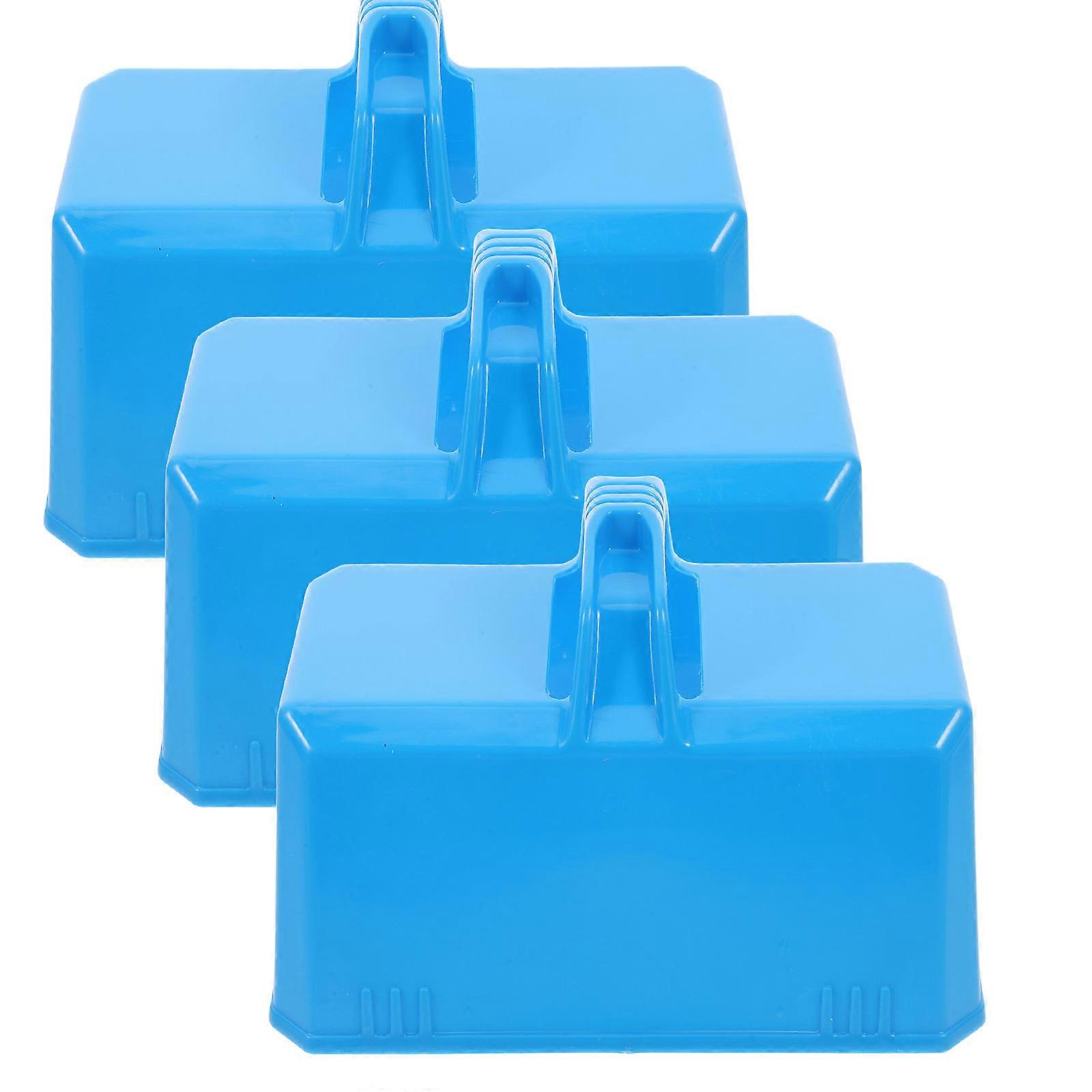 Snow Brick Maker 3Pcs For Children Winter Outdoor Play Assorted Color Easy Use Mold