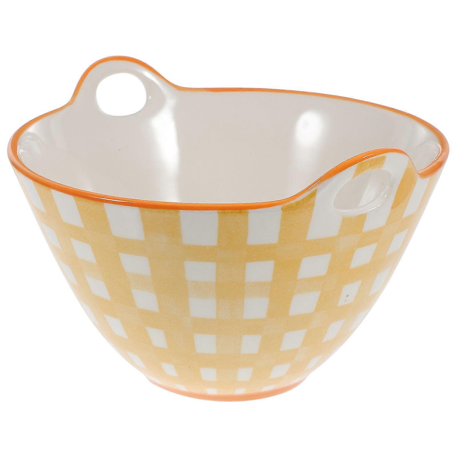 Large Salad Serving Bowl Microwave Safe Dinner Bowl Set