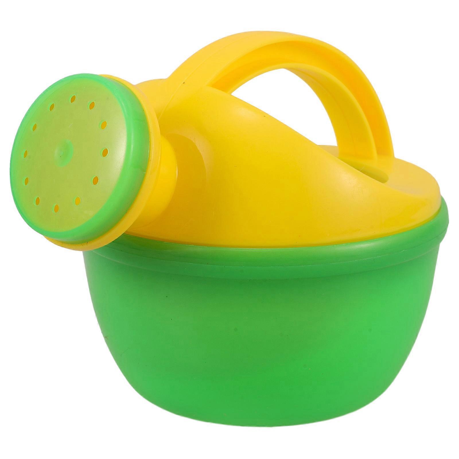 Toddler Watering Can For Outdoor Play Light Green Adjustable Water Flow Fun 1Pcs