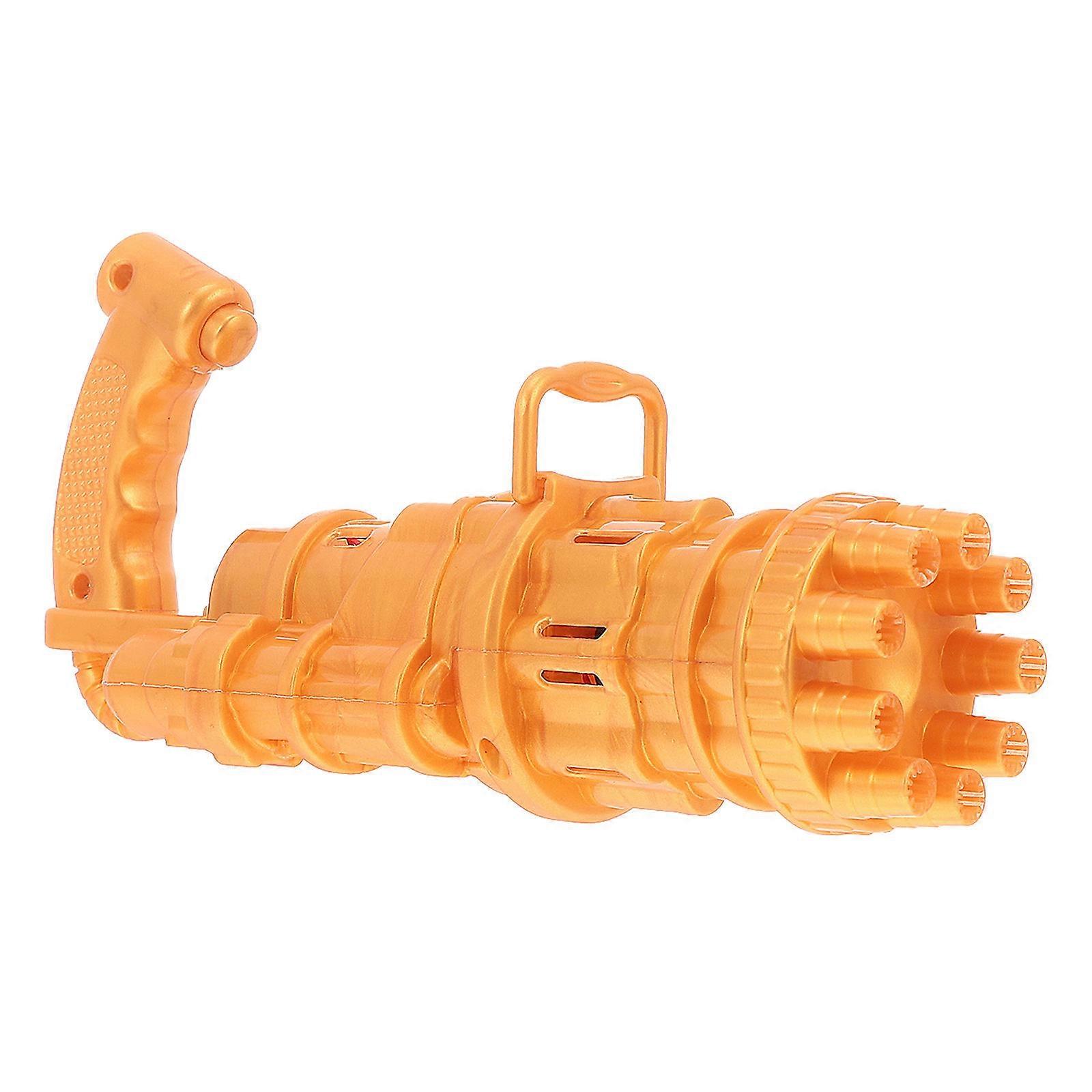 Rotating Bubble Machine 1 Set Kid's Entertainment Outdoor Beach Play Golden Bubble Making Device