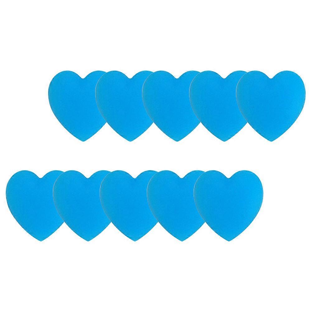 Heart Shape Glasses Ear Grips for Comfortable Use 5Pairs Silicone