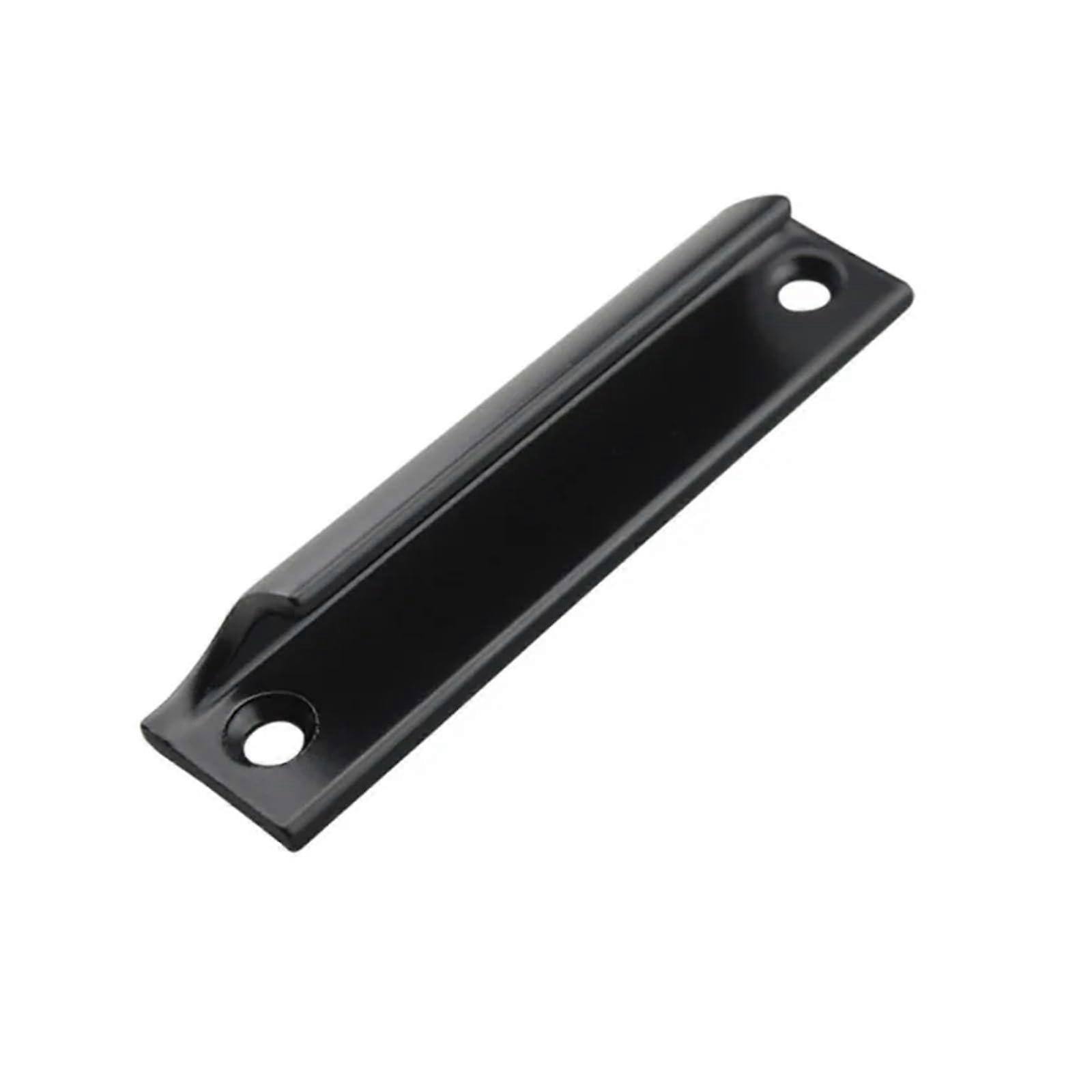 Aluminium Alloy Door Handle Push-Pull Balcony Gate Window Handles Black