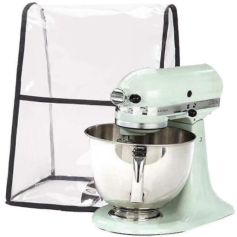 Transparent Cover for KitchenAid Stand Mixer, Large Size Compatible with 4.5-6 Quart Tilt Head and Bowl Lift Models, Clear
