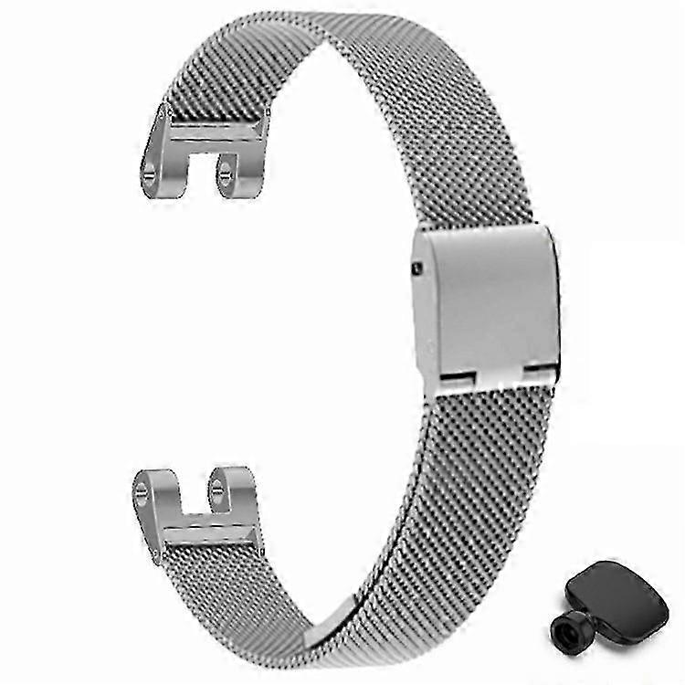 Enhanced Garmin Lily Metal Watch Strap: Milanese Mesh Wristband Replacement with Tool - Compatible Accessory