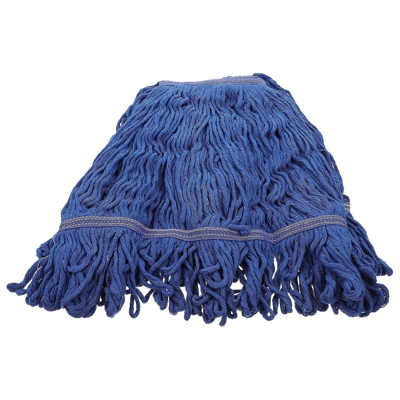 Replacement Mop Head Cotton Performance Loop End Mop Head Refill Washable and Reusable for Sealed Floors Such as Tiles and Marble Efficient