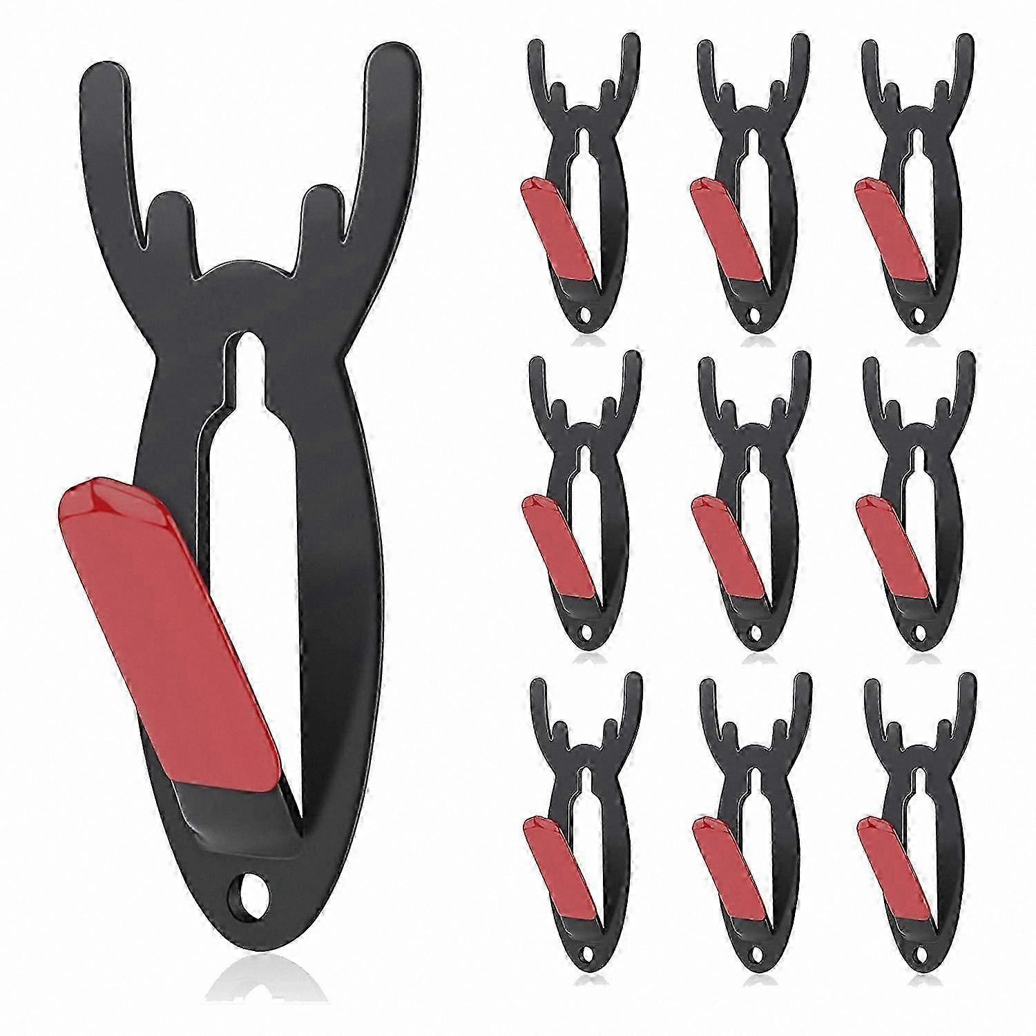 Wall Mount Hanger for Deer Antlers, Set of 10 Pieces for Display and Decoration