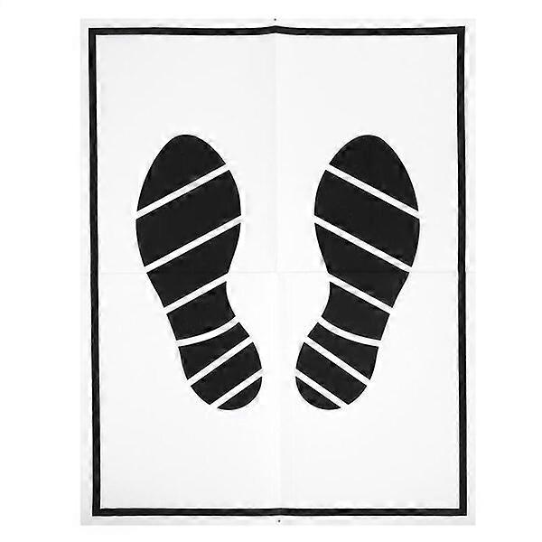 Disposable paper car floor mats, available in packs of 25, 50, or 100, foldable and portable for floor protection