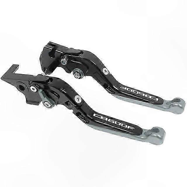 CNC Adjustable Folding Brake Clutch Levers for Motorcycle Handle Extendable Lever Fit Hornet 2007-2013