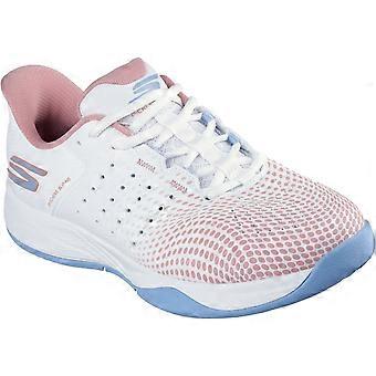 Skechers Performance Slip-ins Relaxed Fit Viper Court Reload Polyurethane Women's White/Light Blue/Pink Trainers