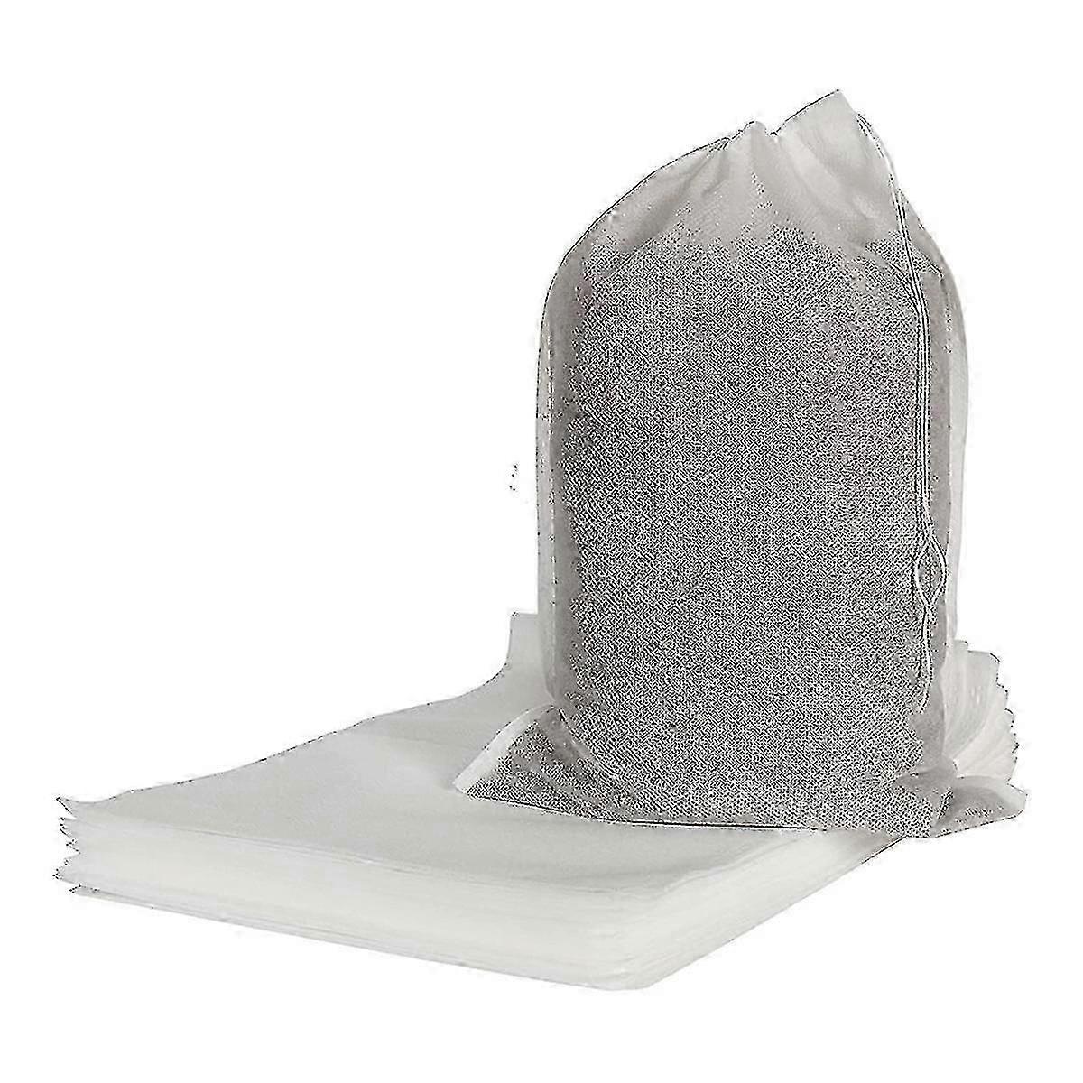 100 Count Large Disposable Cold Coffee Filter Bags for Making Ice Coffee without Bubbles