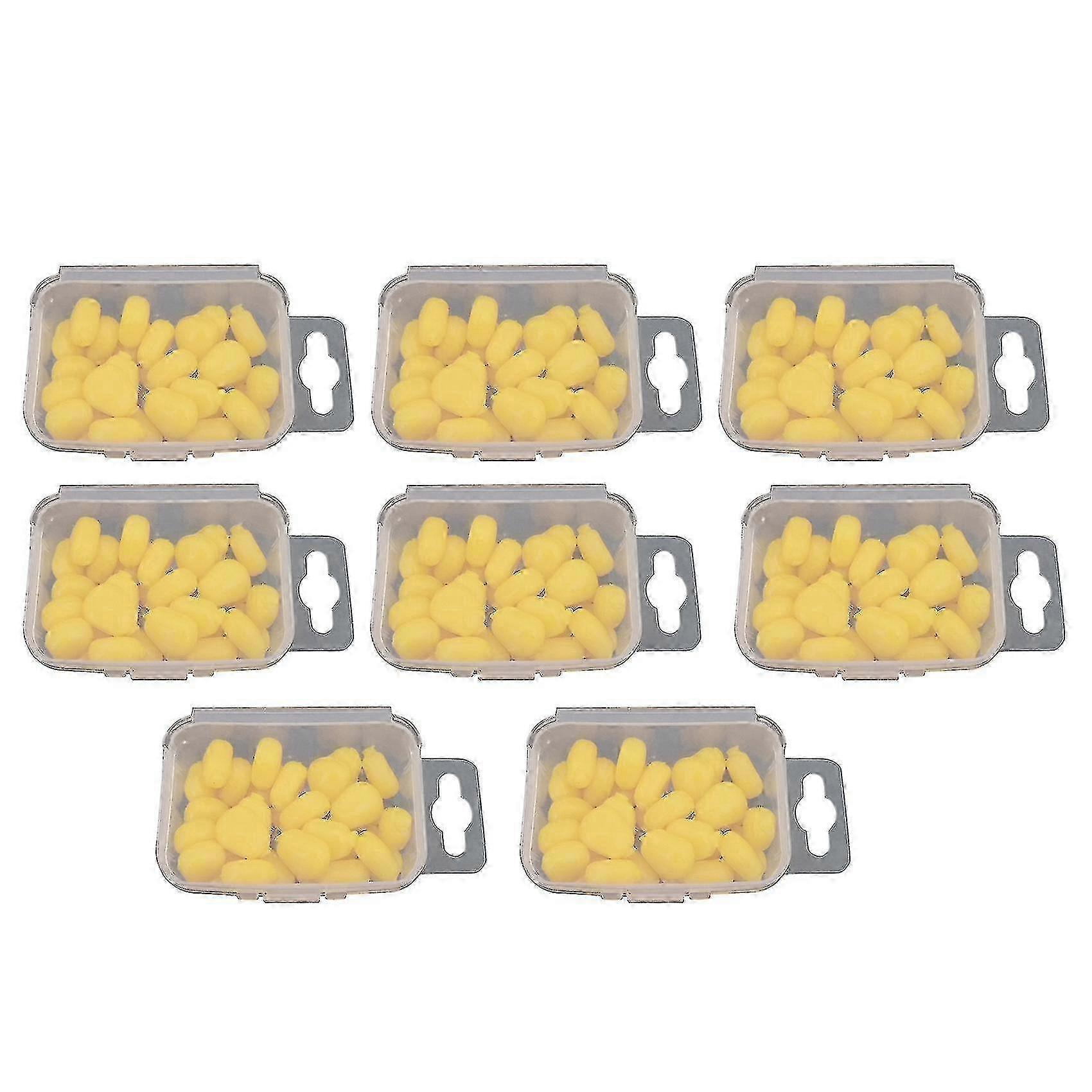 400 Pcs Artificial Corn Bait, Soft Carp Fishing Lures, Simulated Corn Carp Fishing Bait