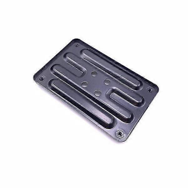 Backplate - Heatsink Bracket Backplane Backplate Good Heat Dissipation Back Plate Iron Plate Stable Durable For (1st, Black)