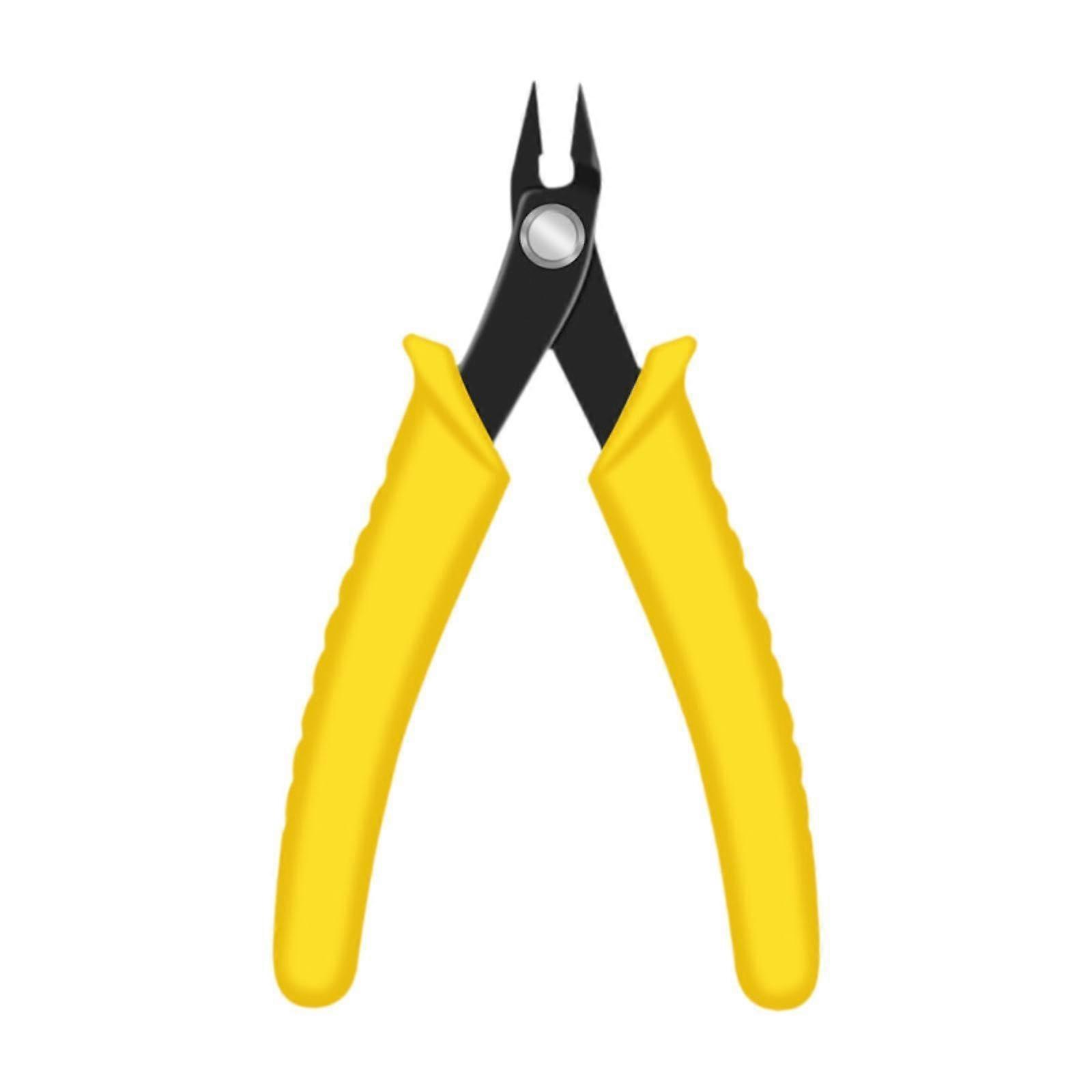 Wire Metal Precision Multifunctional Professional Cutting Tool For Crafting Projects Jewelry Making Yellow Handle