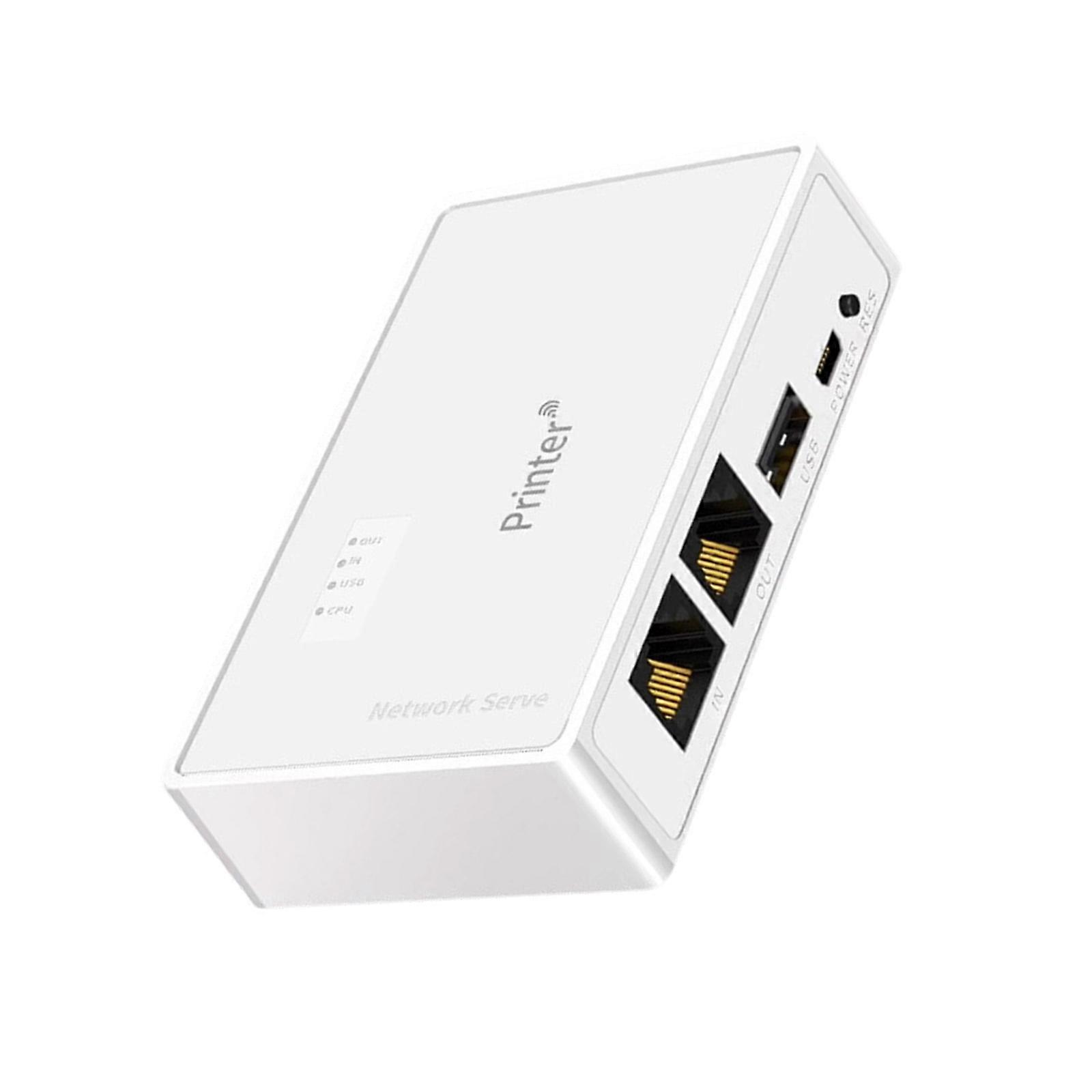 10/100Mbps Wireless Netzwerk Drucker Server Drucker USB Device Sharer Computer Sharing Print Sharing RJ45 Print Server Multicolor
