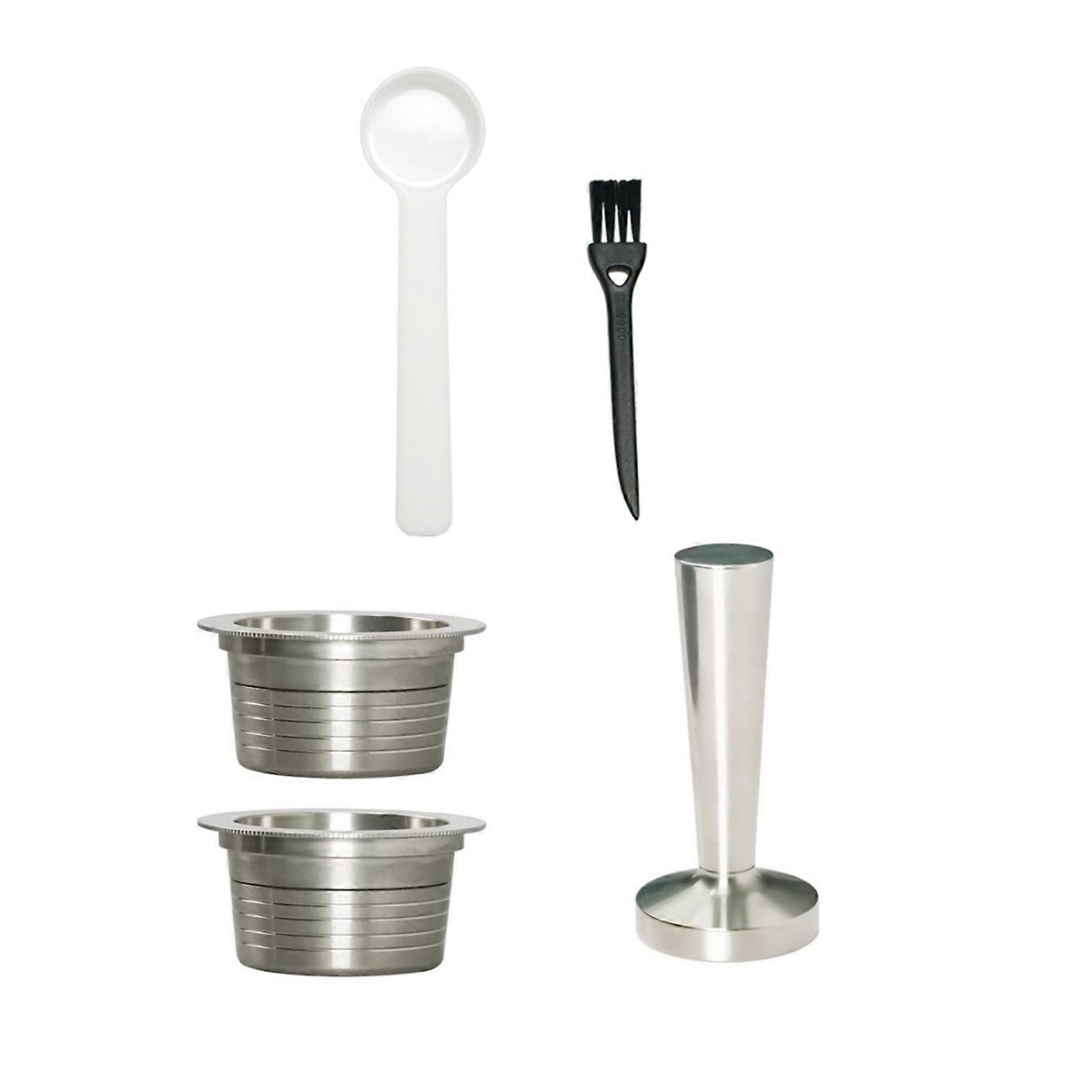 Rusts Resistant Nonrust Steel Coffee Pods Filter Shell Reusable Design Suitable with Various Machines Reduces Plastic Waste Multicolor