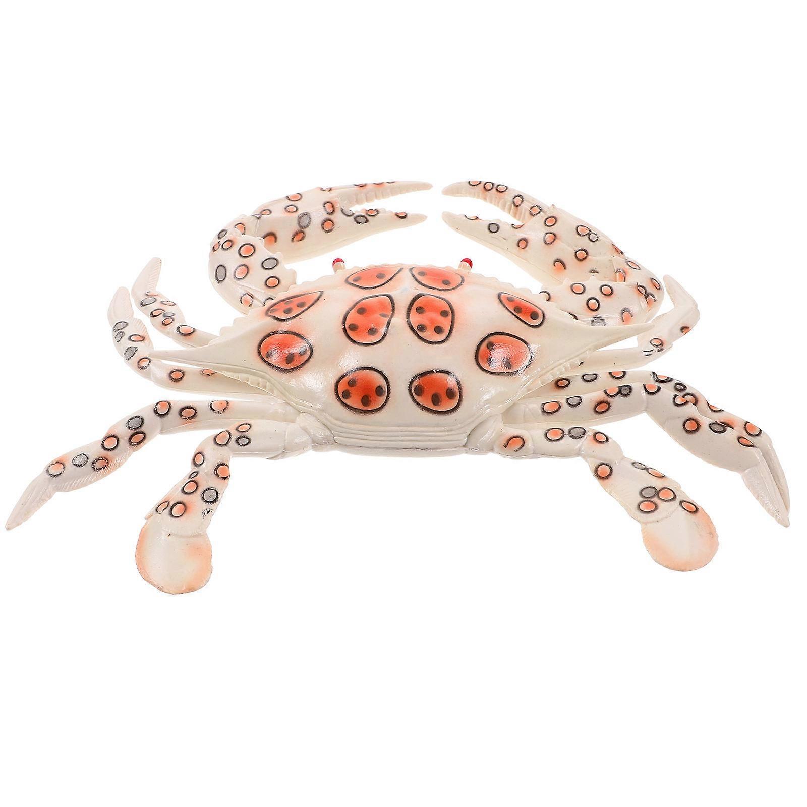Educational Simulation Crab Plastic Crab Model for Decoration