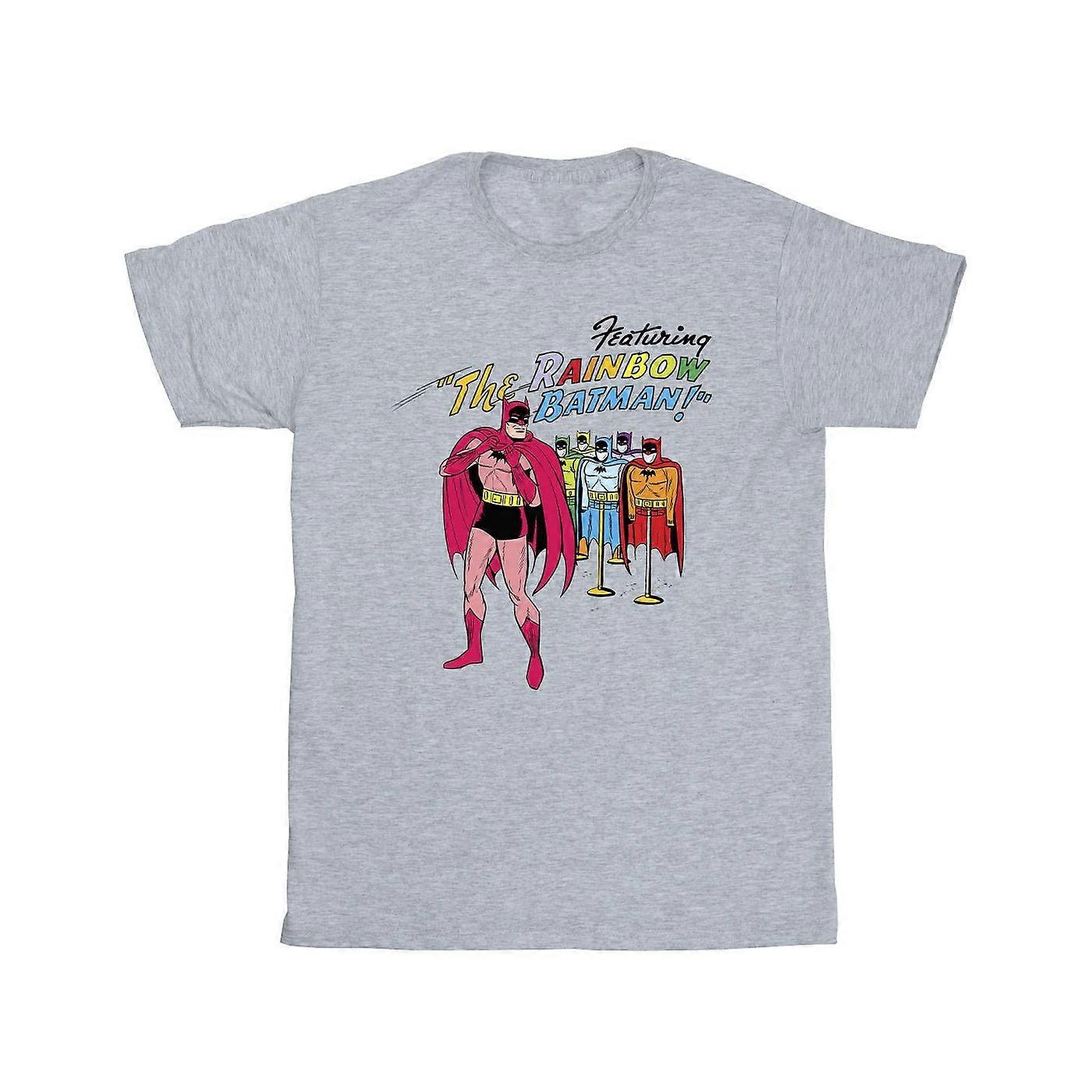 DC Comics Bărbați Batman Comic Cover Rainbow Batman Tricou