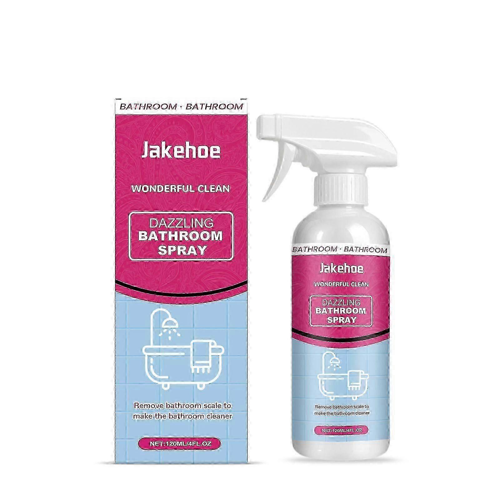 Multi-Purpose Bathroom Cleaner Spray,Effectively remove stubborn water scale, stains and soap scum, quickly clean, with gentle ingredients