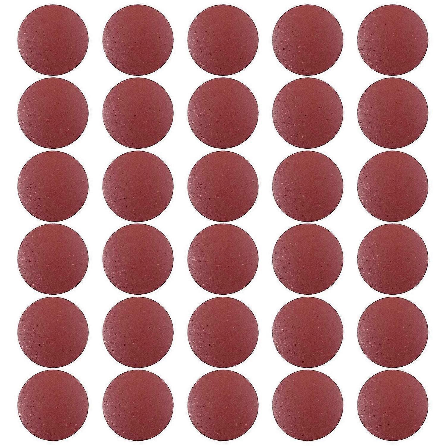 30pcs/set 5inch 125mm Sheets Grit 80/100/120/180/240/320 Sanding Disc