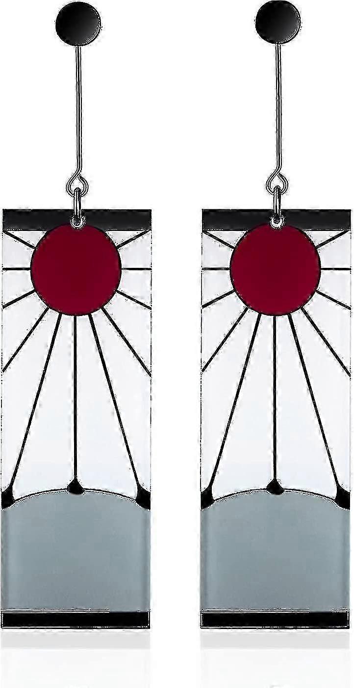 花札炭治郎 イヤリング アニメ 鬼滅の刃