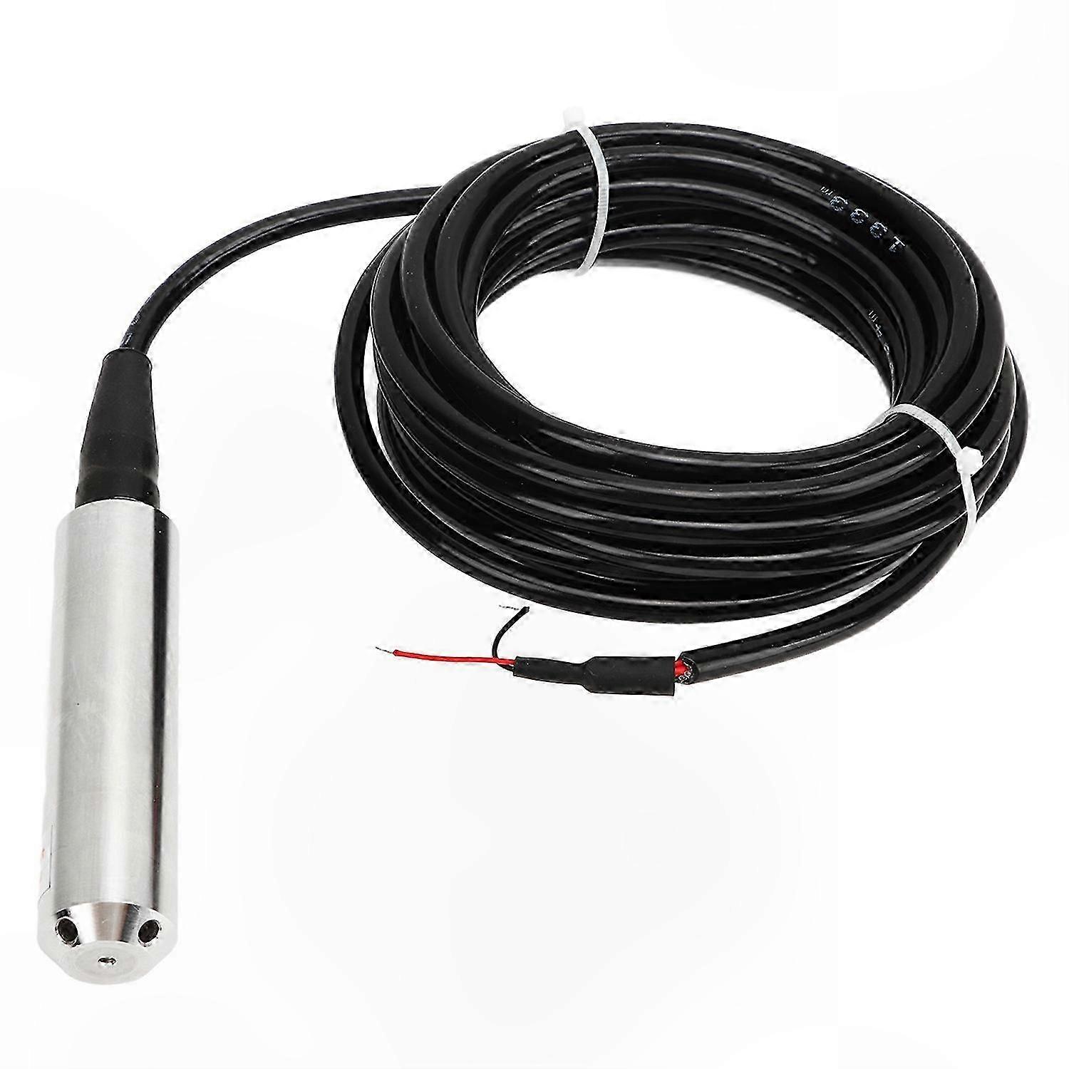 Liquid Level Sensor Probe, 4-20mA Output, 0-2m Range, 24VDC Power, Water Detection Controller with Float Switch