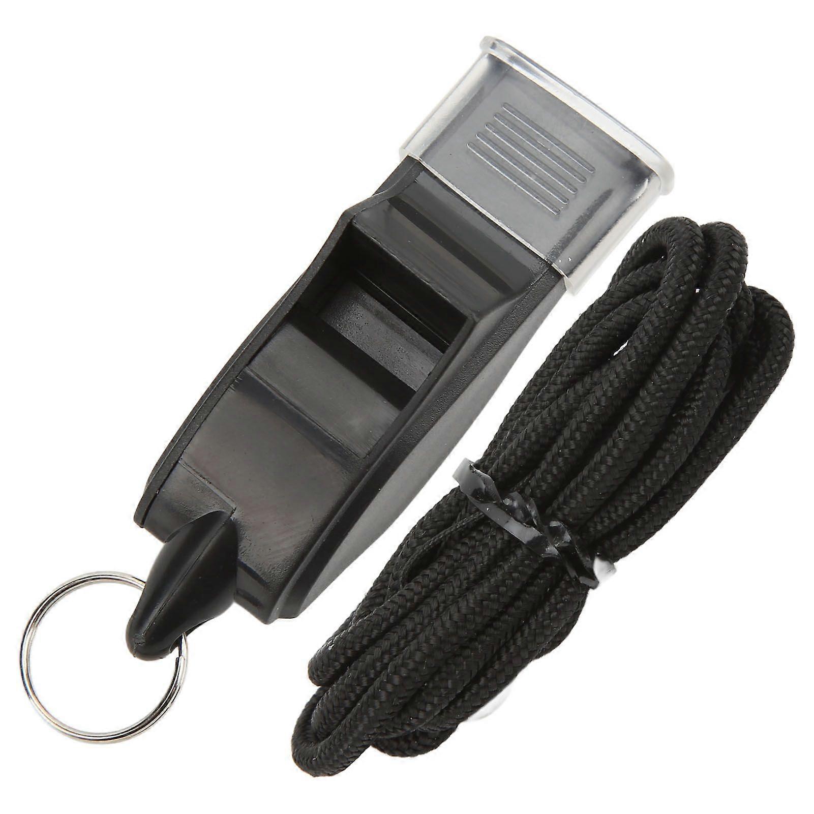 Sports Whistle ABS Loud Crisp Sound Whistle with Lanyard for Outdoor Sports Training Traffic Command