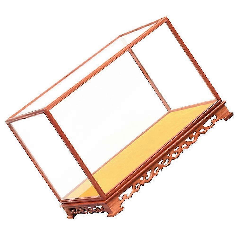 Collectibles Display Case with Protective Cover for Showcase and Countertop Use in UK Homes