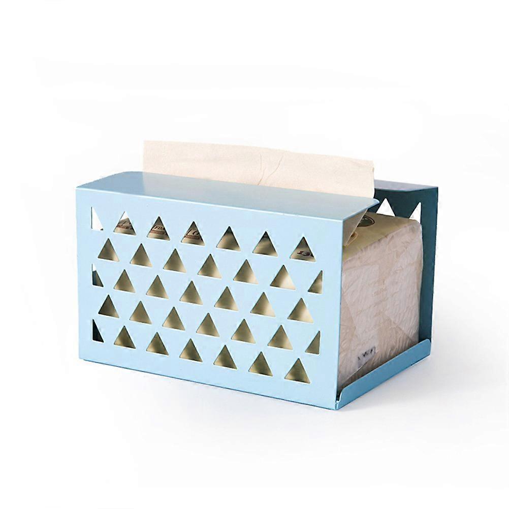 Iron Art Tissue Box for Holding Paper 1Pcs Assorted Color Paper Holder