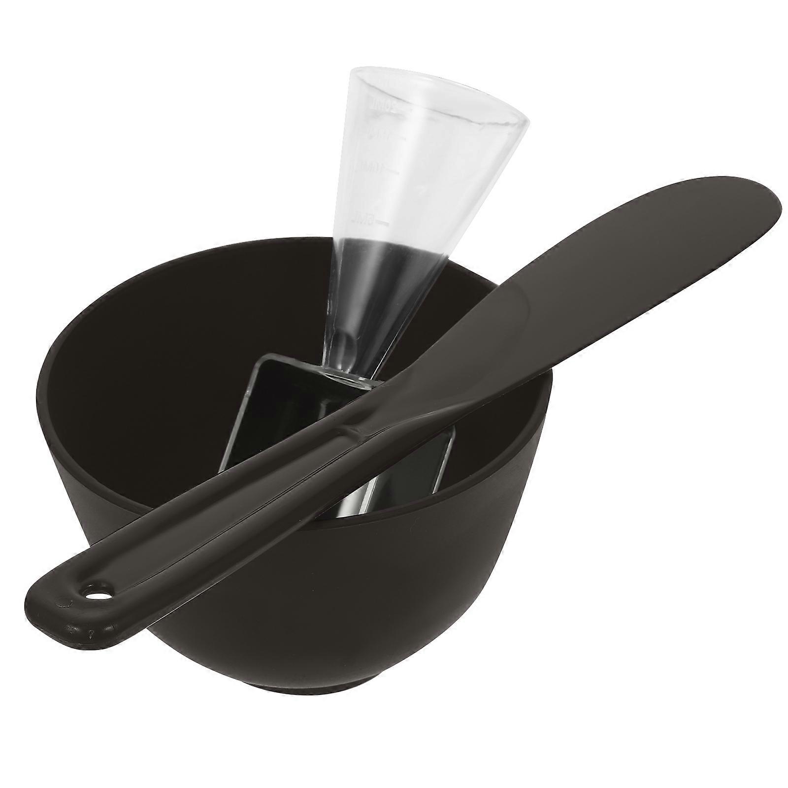 Facial Mask Bowl and Stick Set for Skin Care Use 4Sets Cosmetic Mixing Bowls