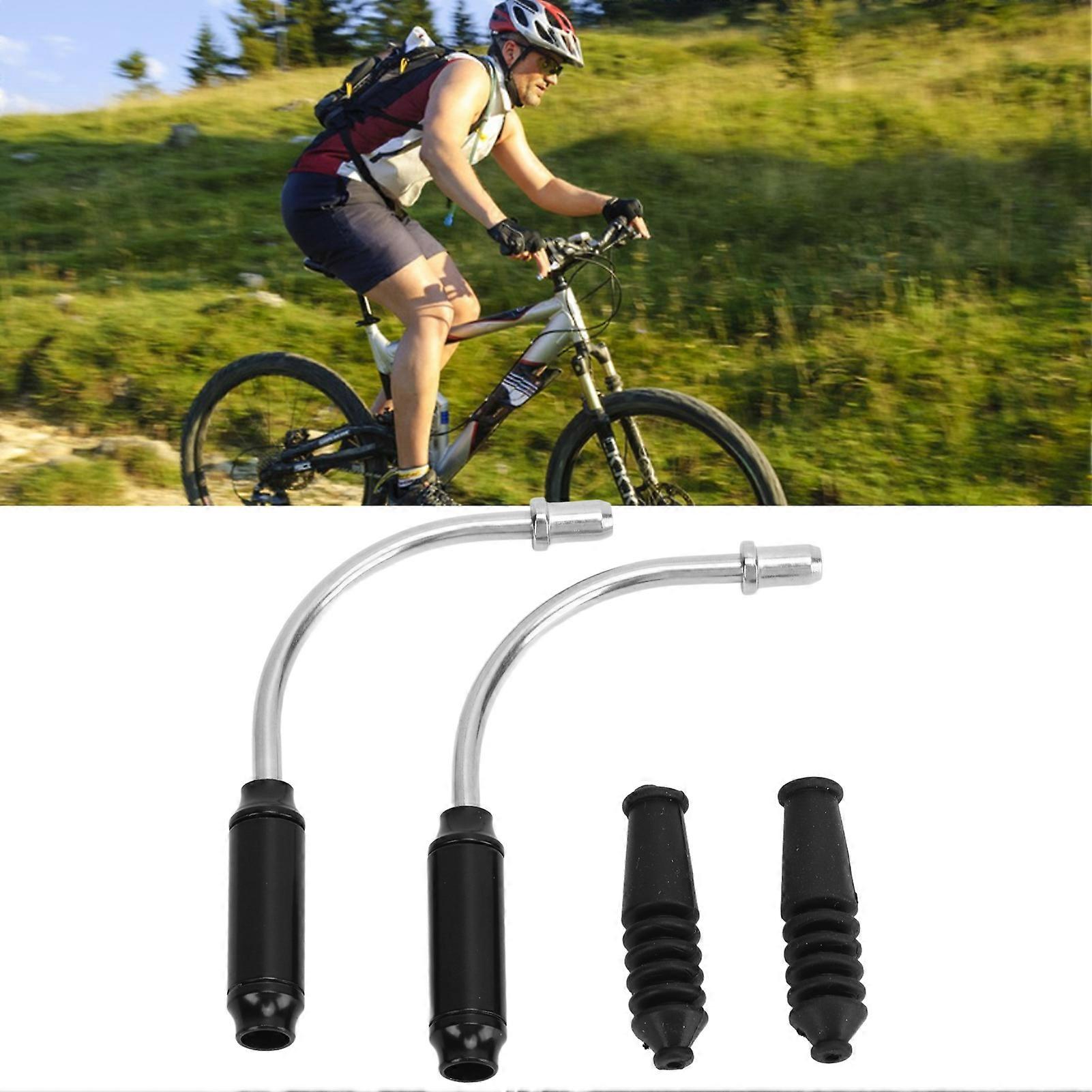 Bendable Black Bicycle Brake Noodle Cable Pipe Rustproof Kit