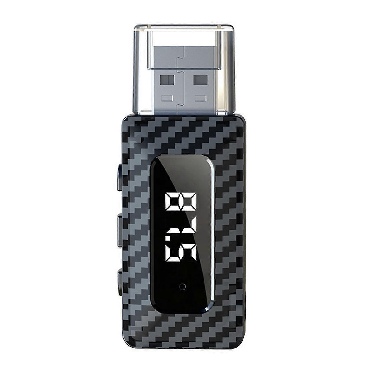 Car Bluetooth 5.3 Transmitter Receiver With LED Display Handsfree