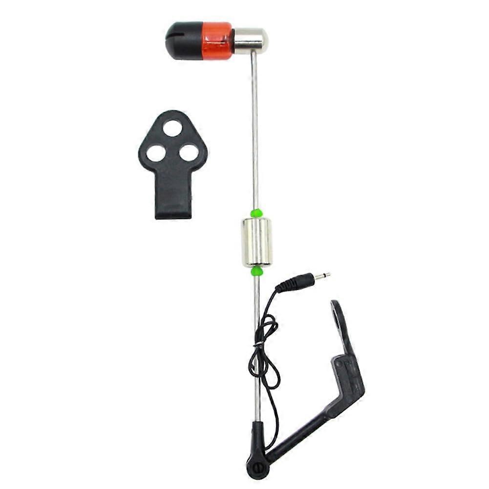 LED Fishing Alarm Component Carp Fishing Night Visibility Lightweight Design Red LED Indicator Outdoor Alarm