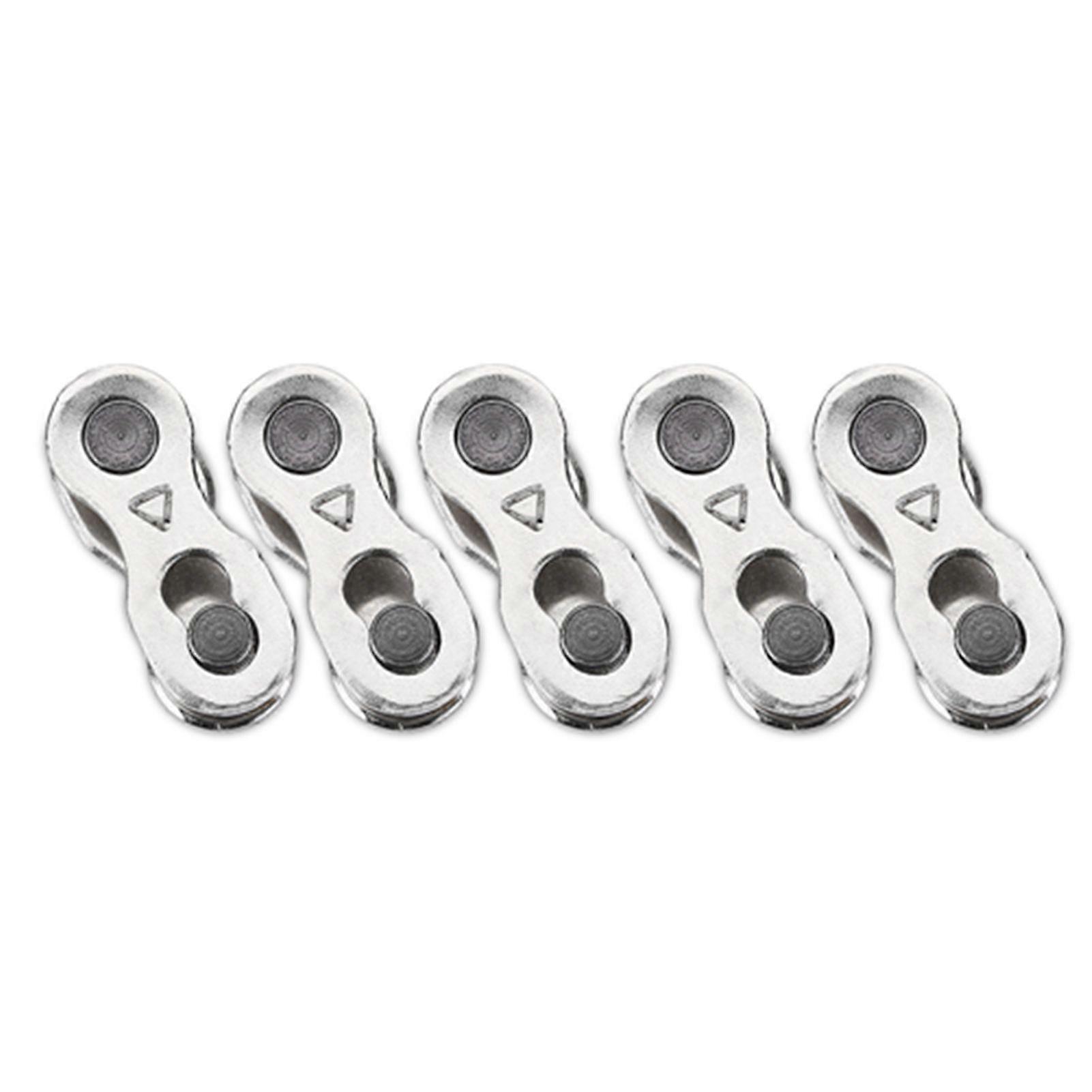 5 Pairs Heavy Duty Bike Quick Release Chain Mater Link Magic Joint Connector for 8/9/10 Speed